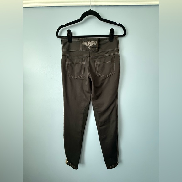 ROMFH Women’s Micro-Active Black Riding Breeches Inner Leg Patches Size M - Picture 6 of 11